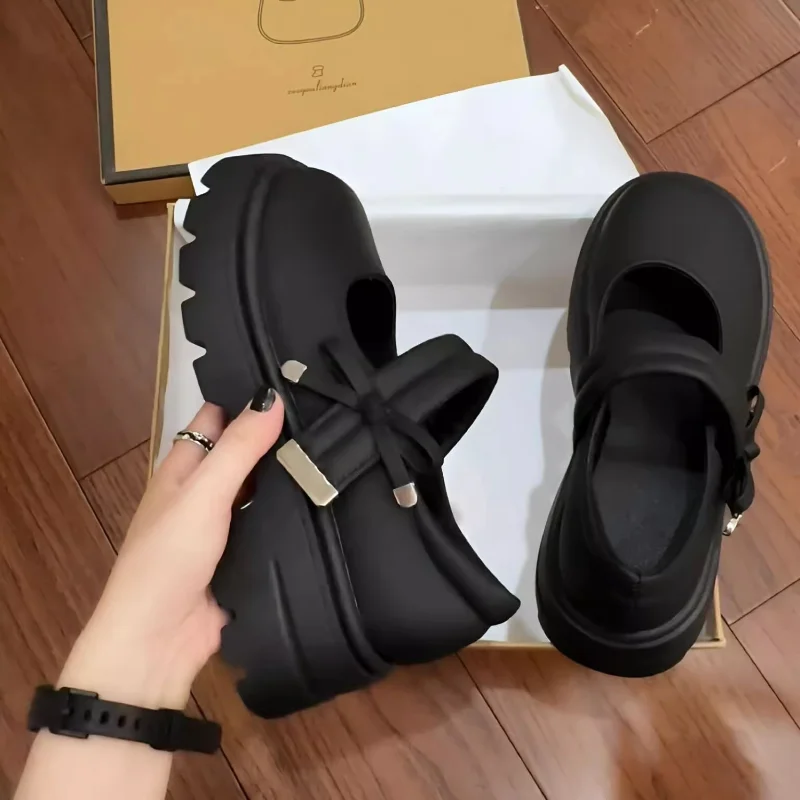 

2025 Women Retro Chunky Mary Jane Shoes Japanese Student JK Uniform Small Leather Shoes Fashion Shallow Womens Dress Shoes Mujer