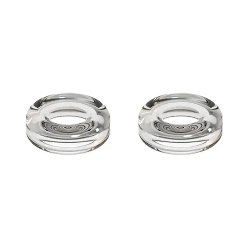 1 paar Rocker Kappe Für PlayStation Portal Flüssigkeit Silikon Transparent Game Controller Abdeckung Stick Daumen Grip Rocker Caps Für PS5