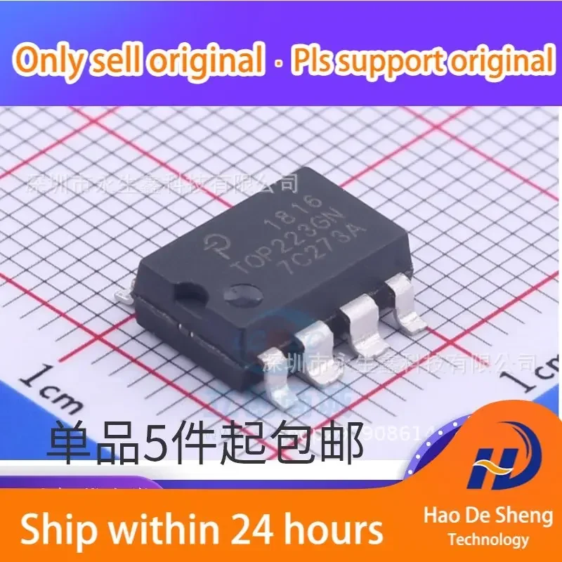 10PCS/LOT  TOP223GN TOP223G SOP-8     Power Management IC  New Original  In Stock