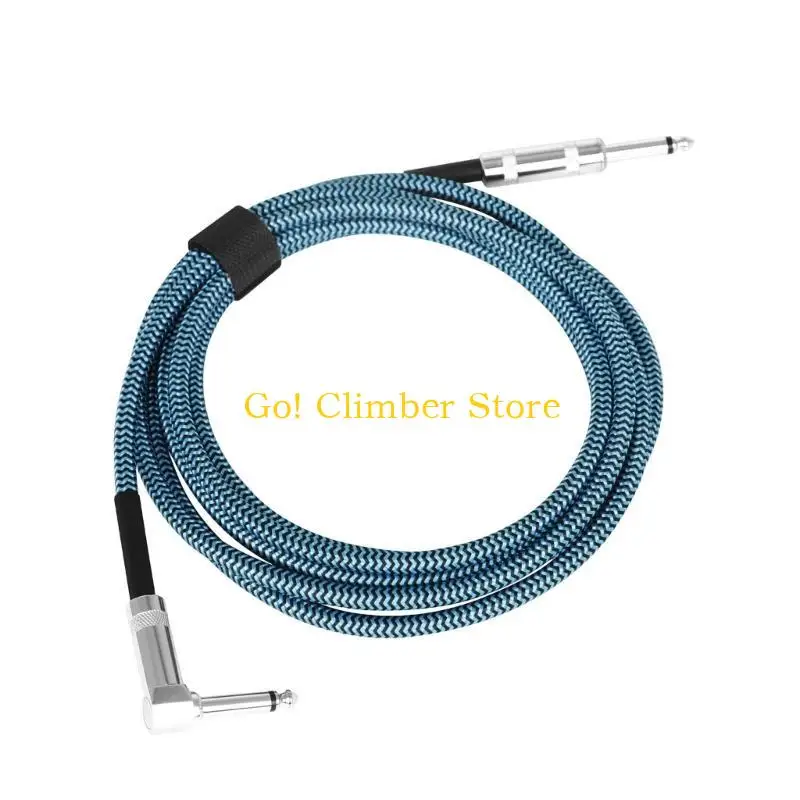 Q84C ستيريو أمبير كابل 6.5 ملم أحادية الرافعات كابل أداة المقابس (ذكر إلى ذكر) للجيتار، باس، لوحة المفاتيح، وخلط الصوت #3