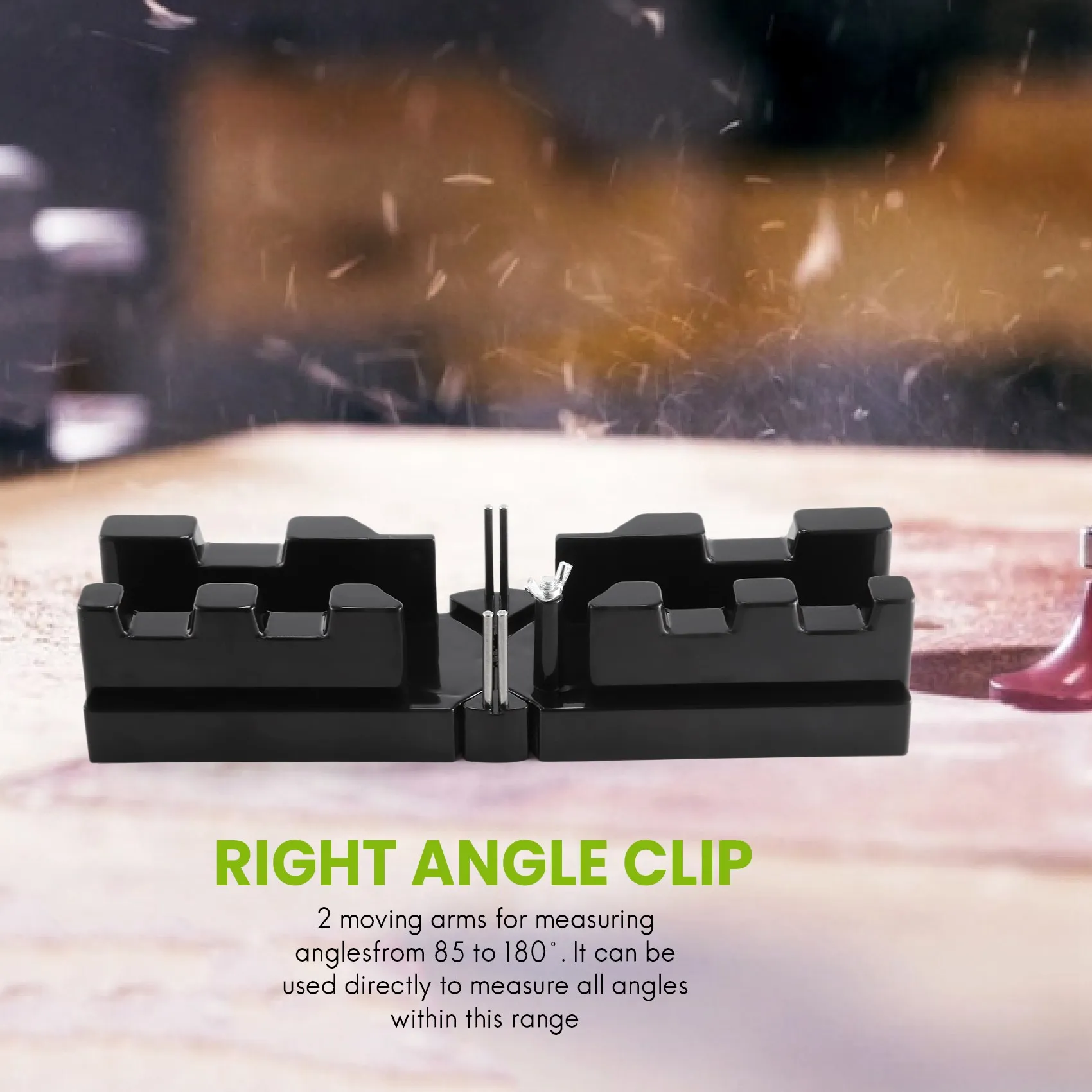 -A25M 2-in-1 verstek meten snijgereedschap hoekklem houten hoekklemmen houder en snijden 85 tot 180 graden hoekklem