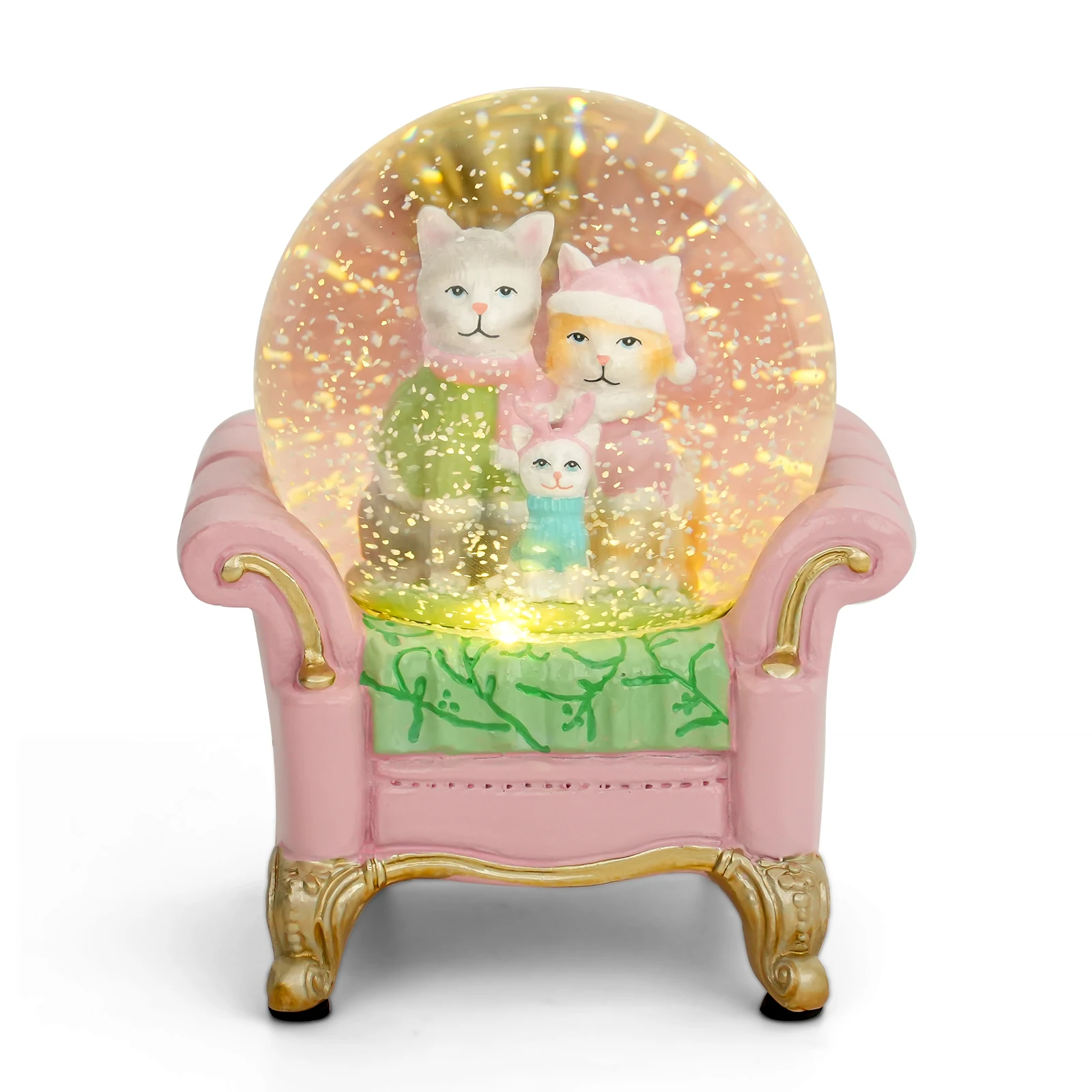 

Magical LED Snowball Christmas Decor with Cute Animal Scene, Creates Warm Cozy Holiday Winter Ambiance, Perfect Gift for Familie