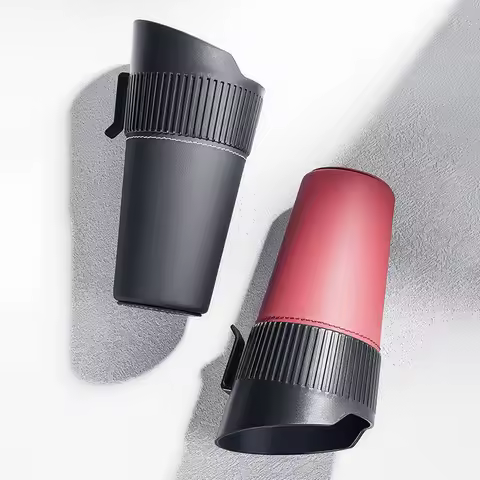 ABS Car Interior Mini Trash Can Dustbin Garbage Bin Storage Case Bucket Caravan RV Truck Off Road Universal Accessories