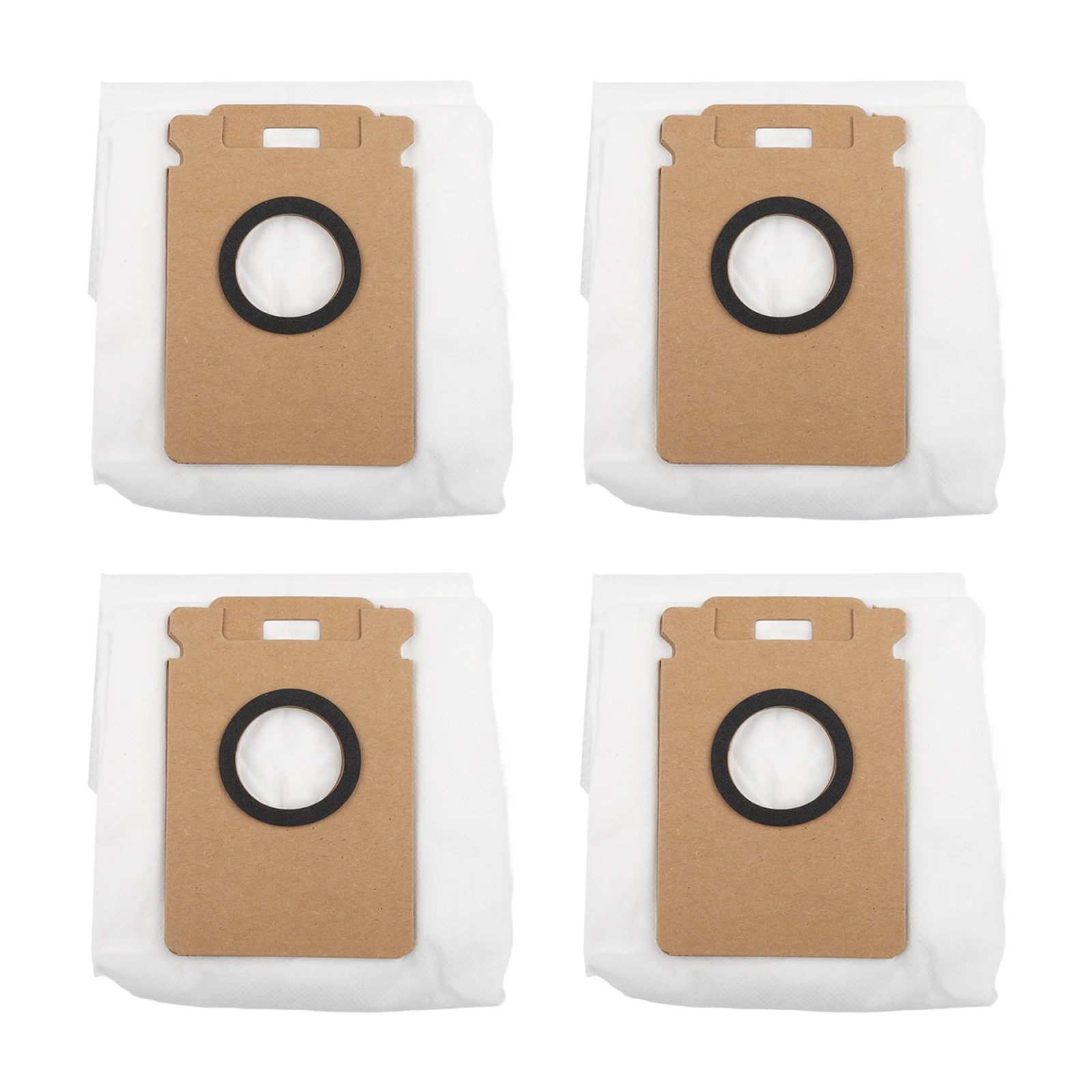 For Roborock H50 Ultra Compatible Vacuum Cleaner Bags with Secure Dust Containment and High Capacity 4 or 10 Pieces
