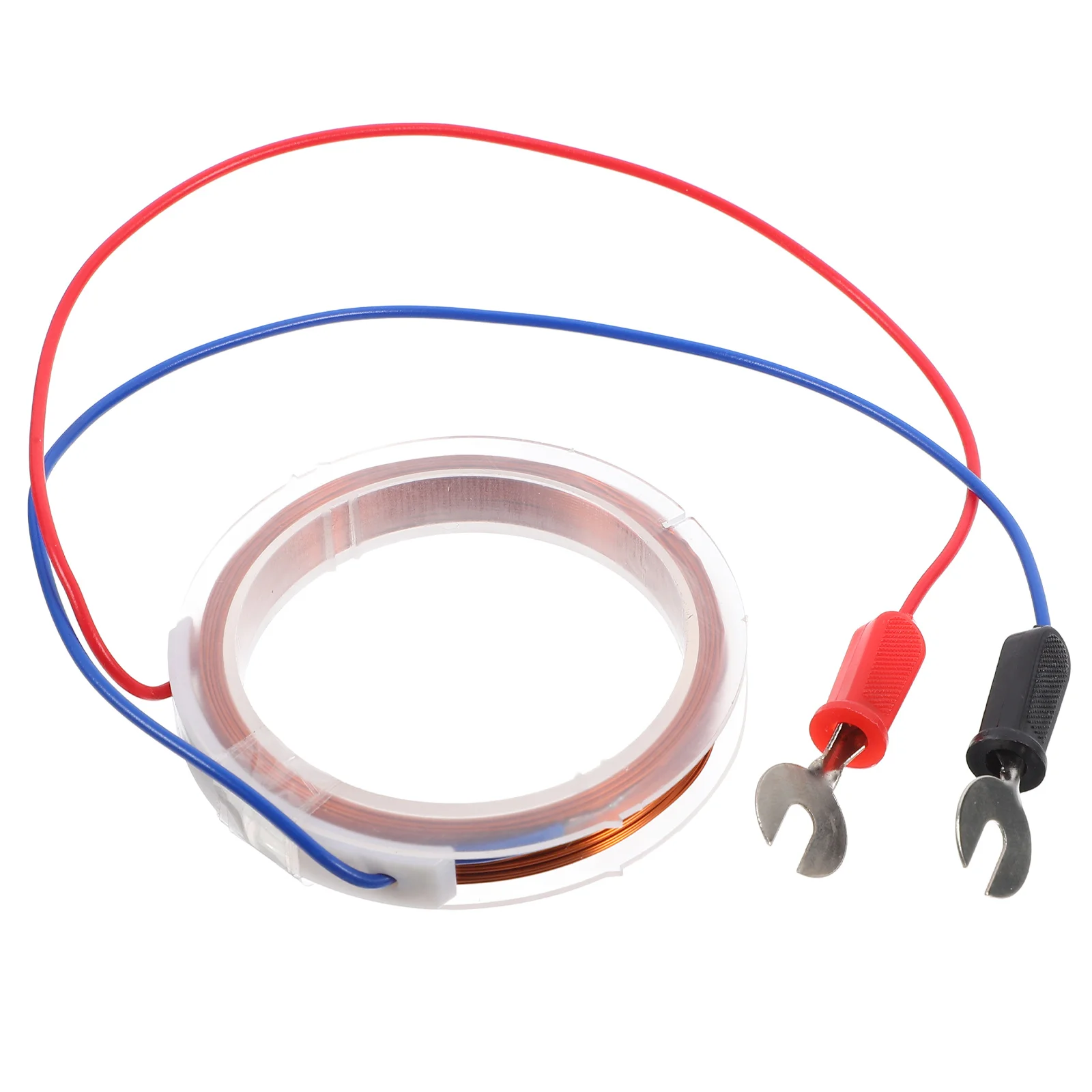 

Round Copper Wire Coil 100 Turns Physics Electromagnetics Teaching Aid DIY Tools Electronics Educational Kit Scientific