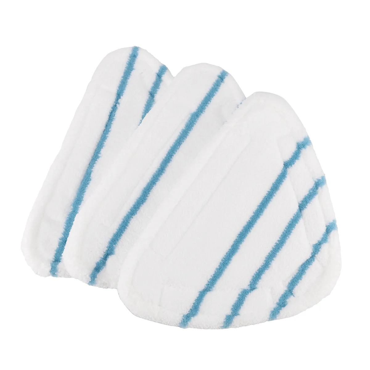Almohadillas de repuesto para mopa de vapor, paño lavable triangular, limpieza de suelo, cabezal de mopa de microfibra, accesorios para mopa de vapor SQ, 3 uds.