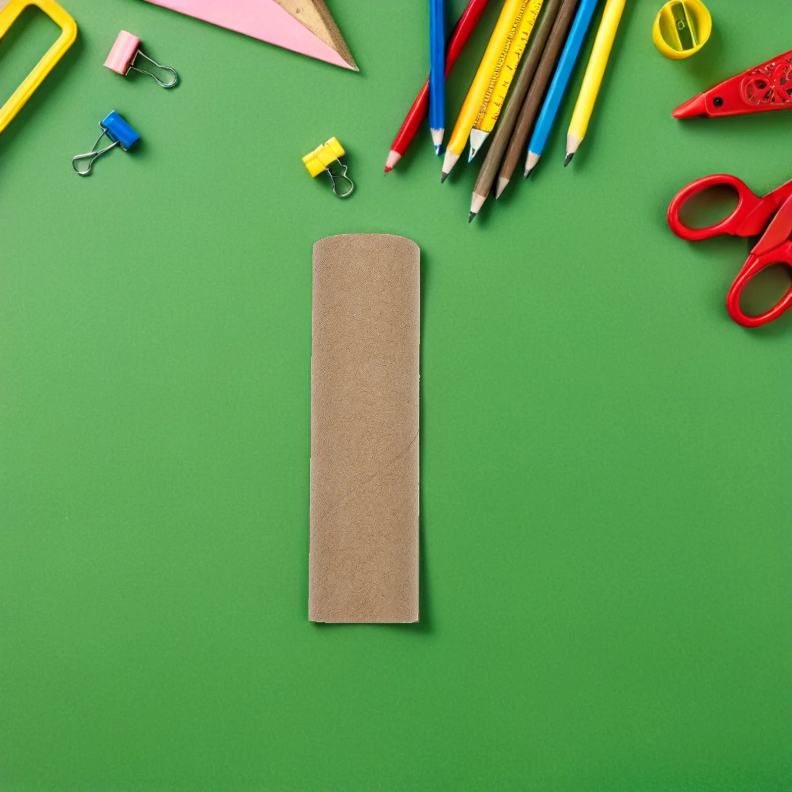 15pcs Round Paper Tubes Diy Cardboard Craft Rolls Educational Art Supplies Creative Activity Storage Tool For