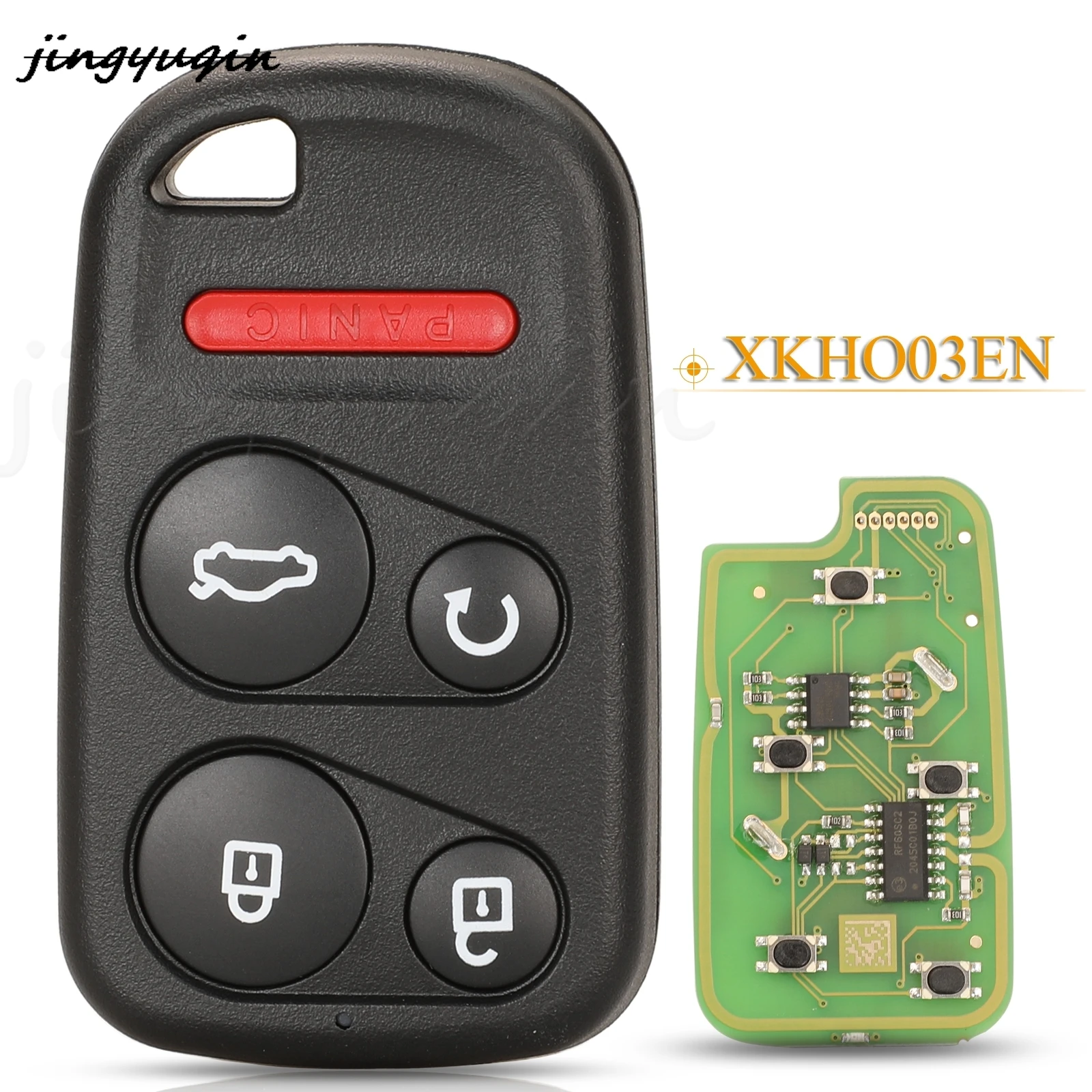 jingyuqin XKHO03EN Xhorse Wire Universal Remote Key For VVDI Key Tool With Remote Start & Trunk Button