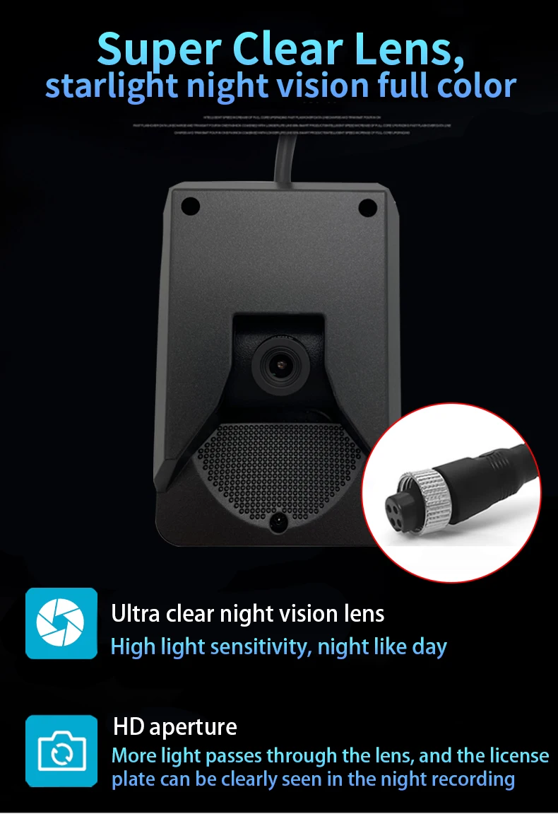 HD 1080P ADAS On-Board Dash Camera – 12V Road Warning & Lane Departure Safety System for Taxis, Trucks & Commercial Fleets image