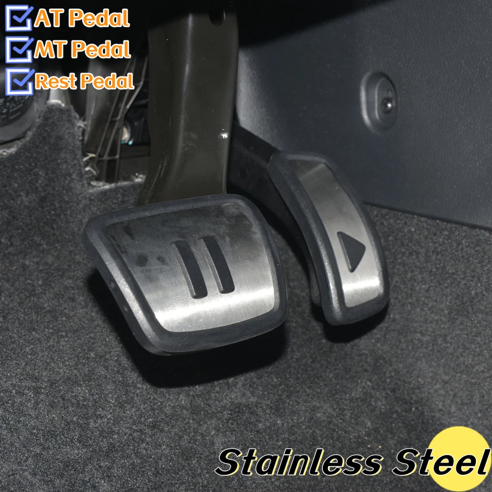 سيارة في دواسة ل Volkswagen VW ID.6 ID6 Cross ID3 ID4 ID5 ID.3 ID.4 ID.5 2020 2021 2022 2023 غطاء دواسات فرامل الغاز الملحقات #6