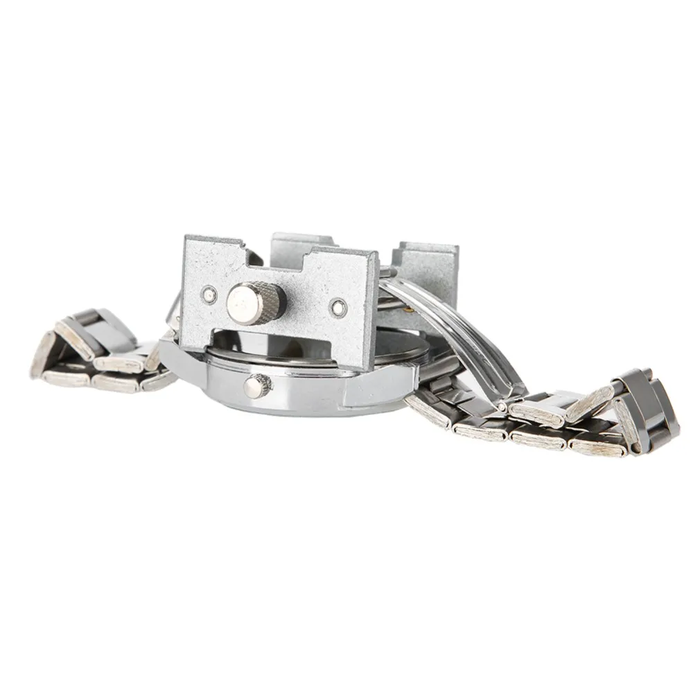 2Pcs Solid metal material Watch Movement Holder Stable clamping design Two sizes included Movement Clamp Set of 2 pieces