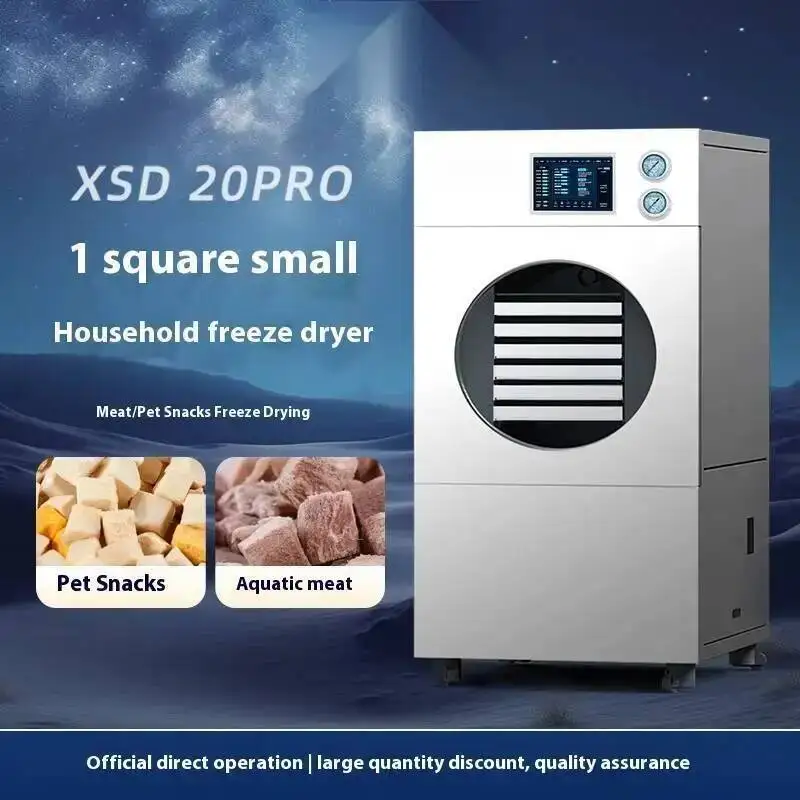 

Vegetables, Bird's Nest, Dried Wormwood, Fruits, And Tea Vacuum Freeze Dryer Small Household Pet Food