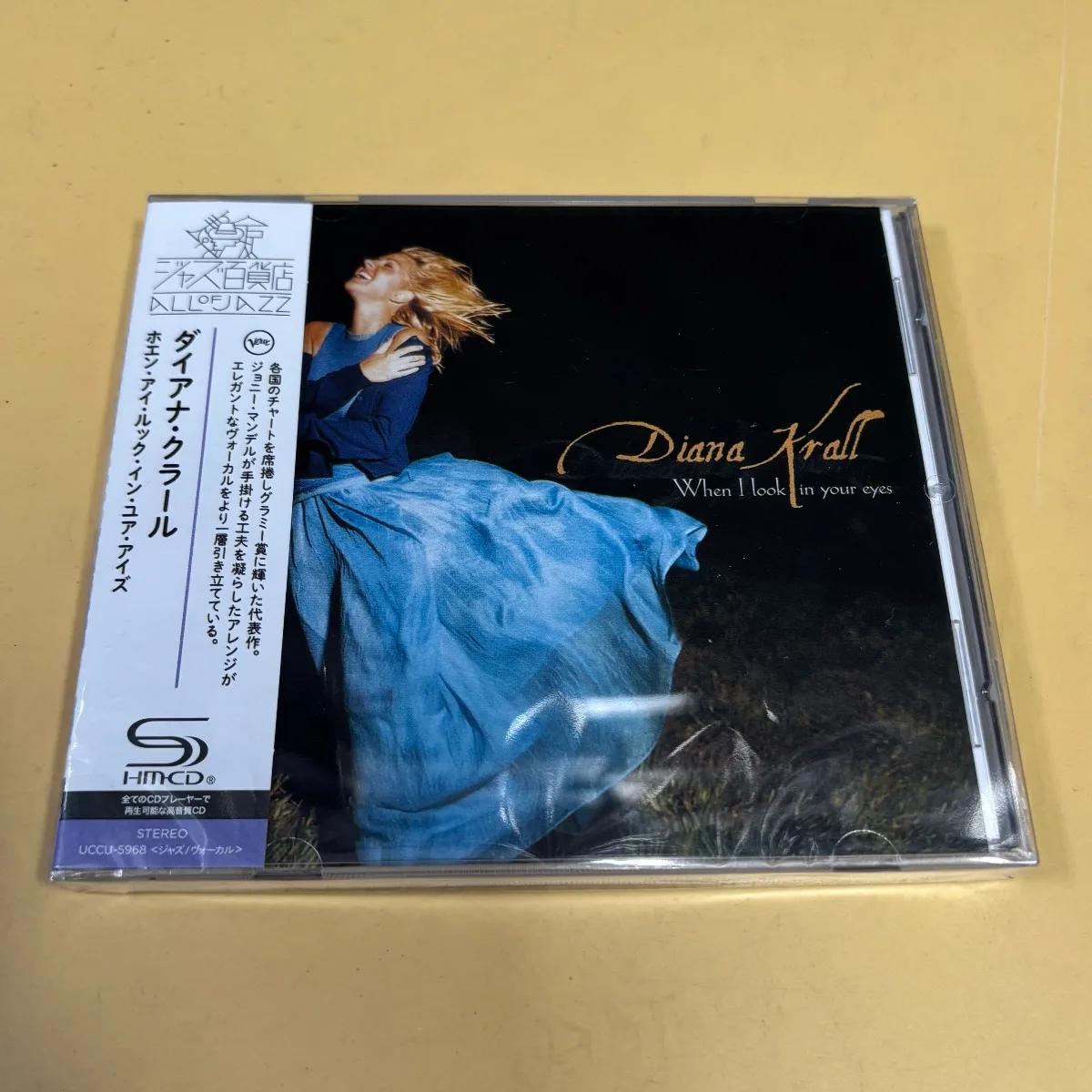 

Diana Krall When I Look in Your Eyes SHM-CD, Vocal Jazz Studio Album, Jazz Classics Music CD
