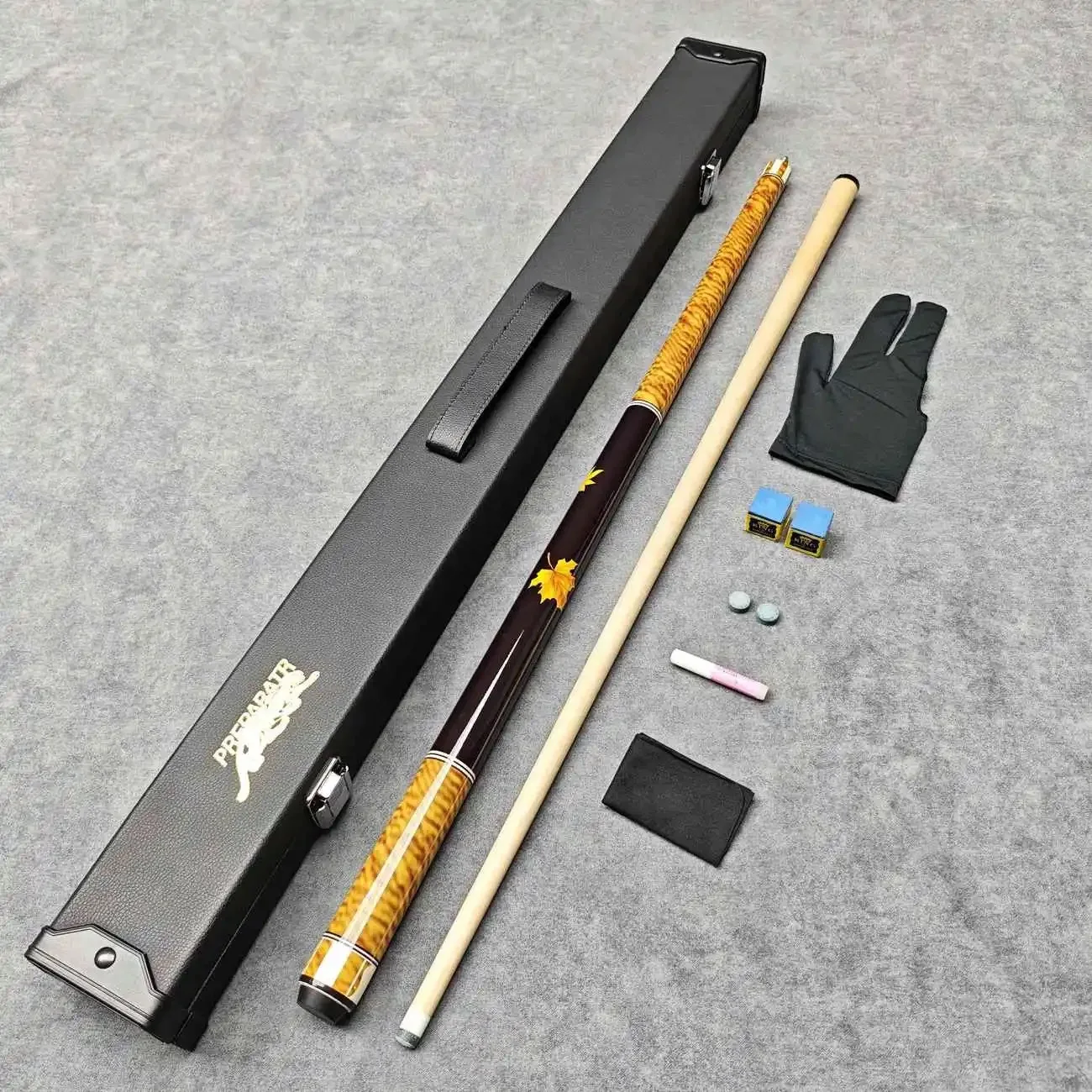 

Кий для пула для профессионалов и начинающих. Легкий и прочный кий с коробкой, 2-составной, с наконечниками 9.8 мм, 11.5 мм, 13 мм.