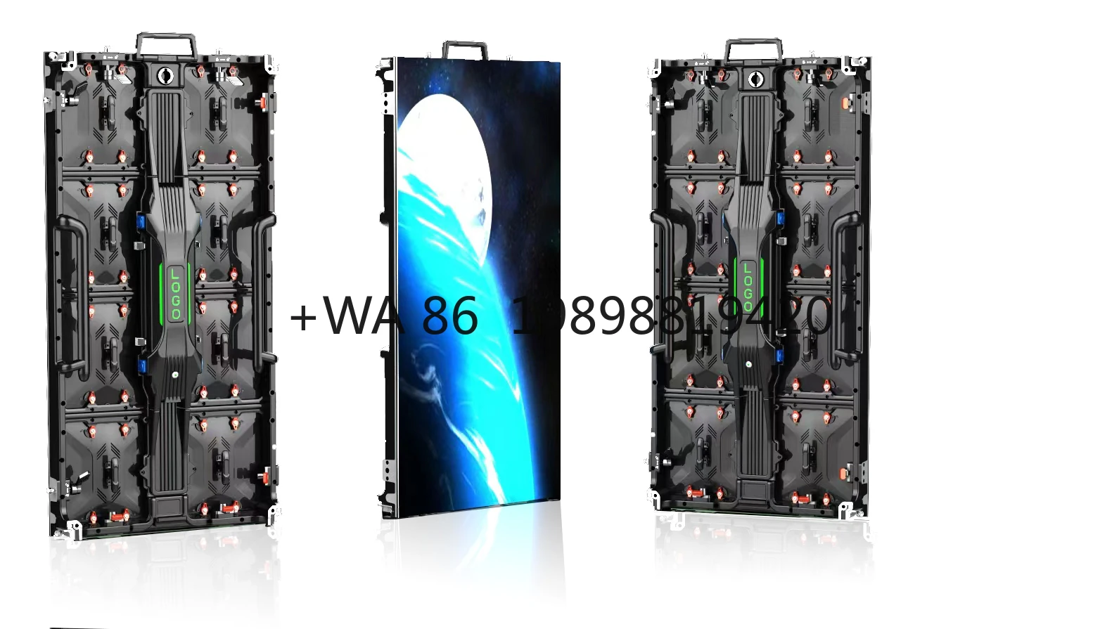 

P2.9 P3.91 P4.81 Магнитный передний сервисный алюминиевый шкаф Цифровой светодиодный дисплей 3x2 HD Модуль наружного экрана Панель P2.6