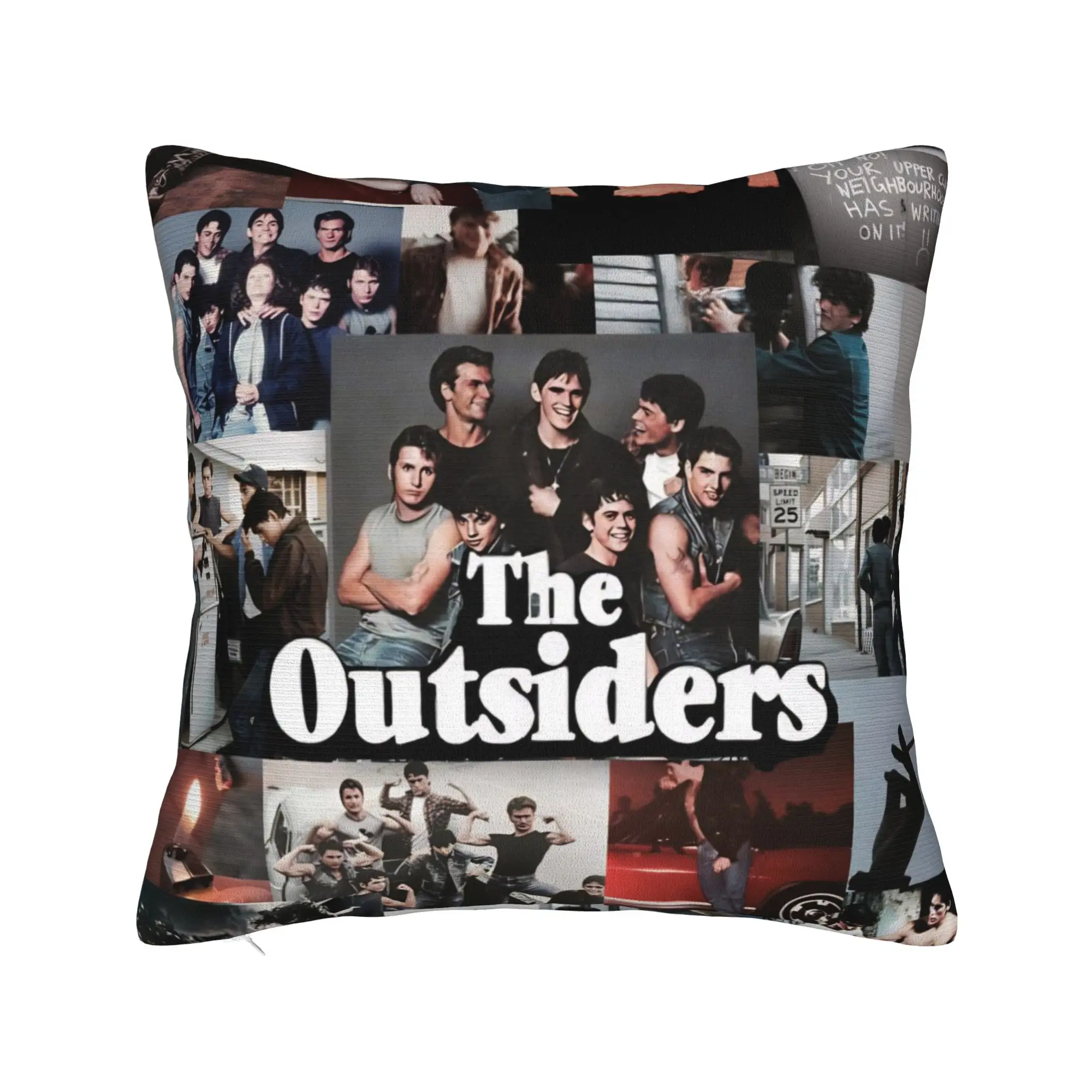 Decorative Pillowcases The Outsiders Movie Merchandise Seater  Throw Pillow Case Cover Zipper Multiple Sizes