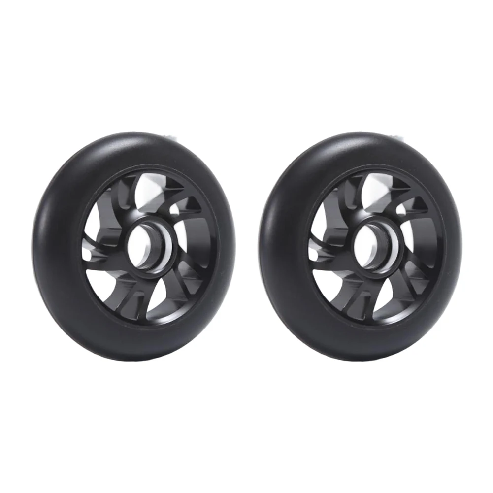 Lightweight Scooter Wheels Black Golden 7 Colours 120mm Scooter Wheels Compatible With Kick Scooters Easy Installation Process