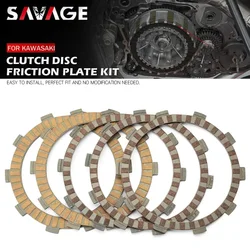 5 pcs Motorcycle Engine Clutch Friction Plates Disc Kit For KAWASAKI Ninja 400 EX400 ZX4R ZX4RR Z400 ZX-4R ZX-4RR 2018-2024