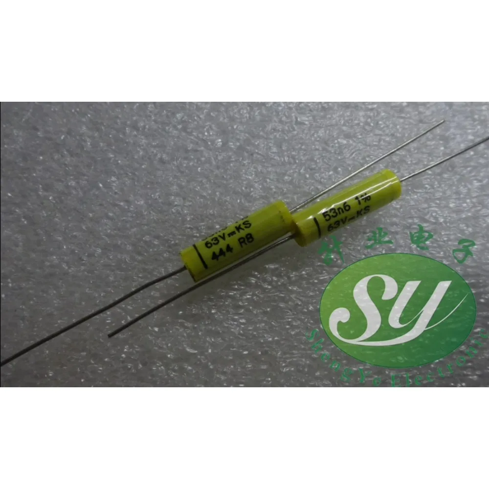 

10PCS 0.053UF/63V 53nF 533 New Axial Audio Capacitor