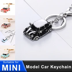 Car Model Metal Keychain Key Ring For MINI ONE COOPER S JCW R55 R56 R60 R61 F54 F55 F56 F57 F60 Car Creative Key Decoration