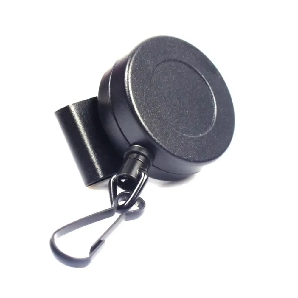 Durable Anti-Loss Retractable Keychain Belt Clip Steel Wire Rope Keychain 360 Degree Easy-Pull Keychain Outdoor Activities