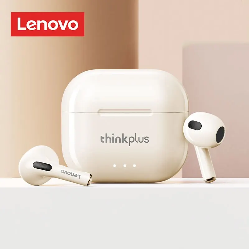 Lenovo lp40 plus Bluetooth-Kopfhörer Wireless Headset Rausch unterdrückung Kopfhörer 230mah Hifi Stereo Sport Ohrhörer mit Mikrofon 5