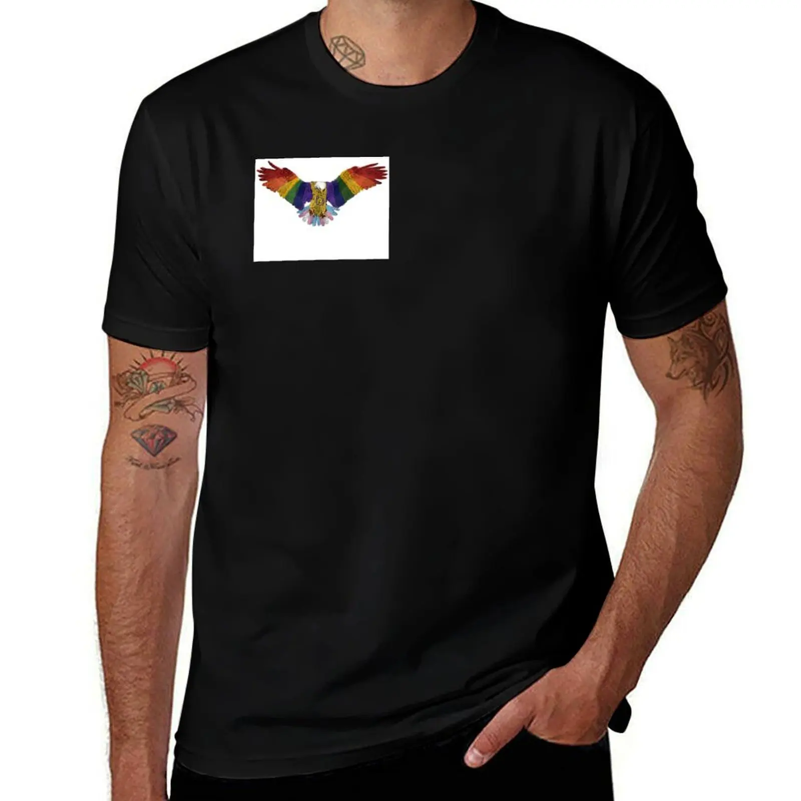 

Pride Eagle T-Shirt tshirts personalised Clothing hippie clothes mens graphic t-shirts hip hop