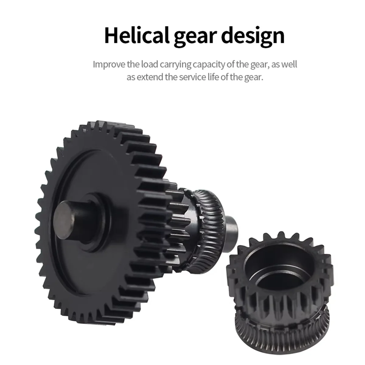 FZFZ Nano Coated Gear Kit Hardened Steel Higher Precision One-Piece Gear Kit for Kobra3 Combo Extruder for 3