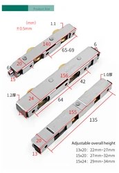 1Pcs Sliding Doors Pulley Bearing/Solid copper wheel Plastic steel screen window pulley aluminium windows/Door sliding Roller