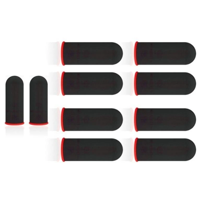 Coperture per dito 02DD guanti antidri per i giochi mobile dito.