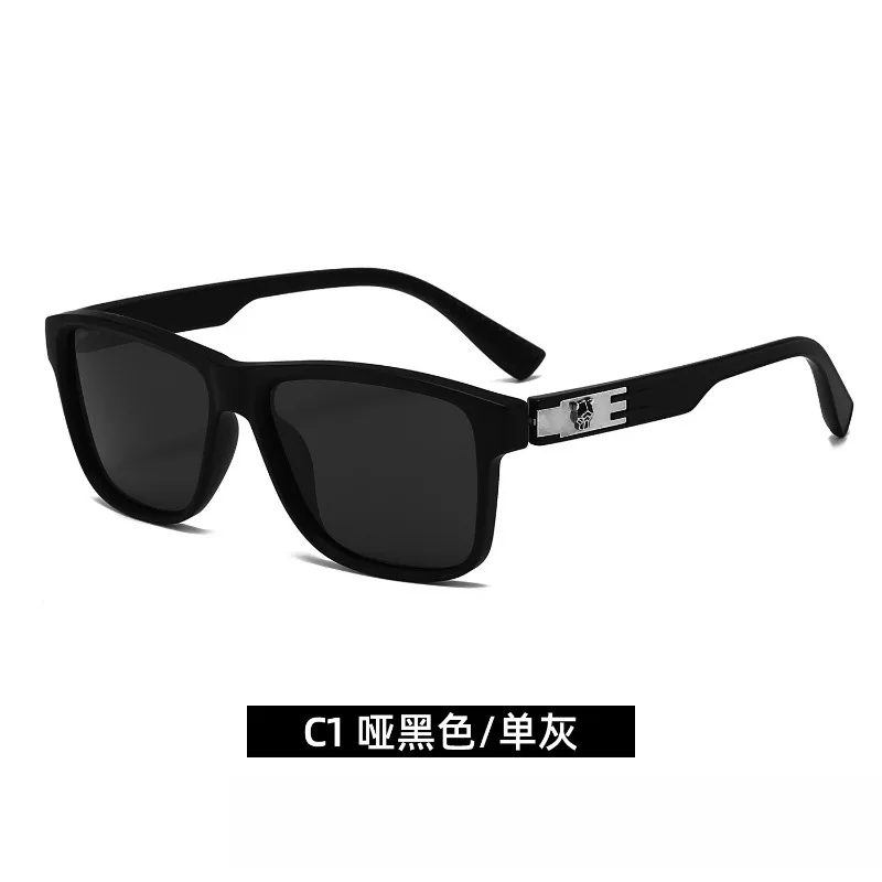 

2025 Polarized Square Sunglasses UV400 Spring Hinges, Unisex Retro Driving Glasses Anti-Glare Lightweight for Outdoor Fashion​​