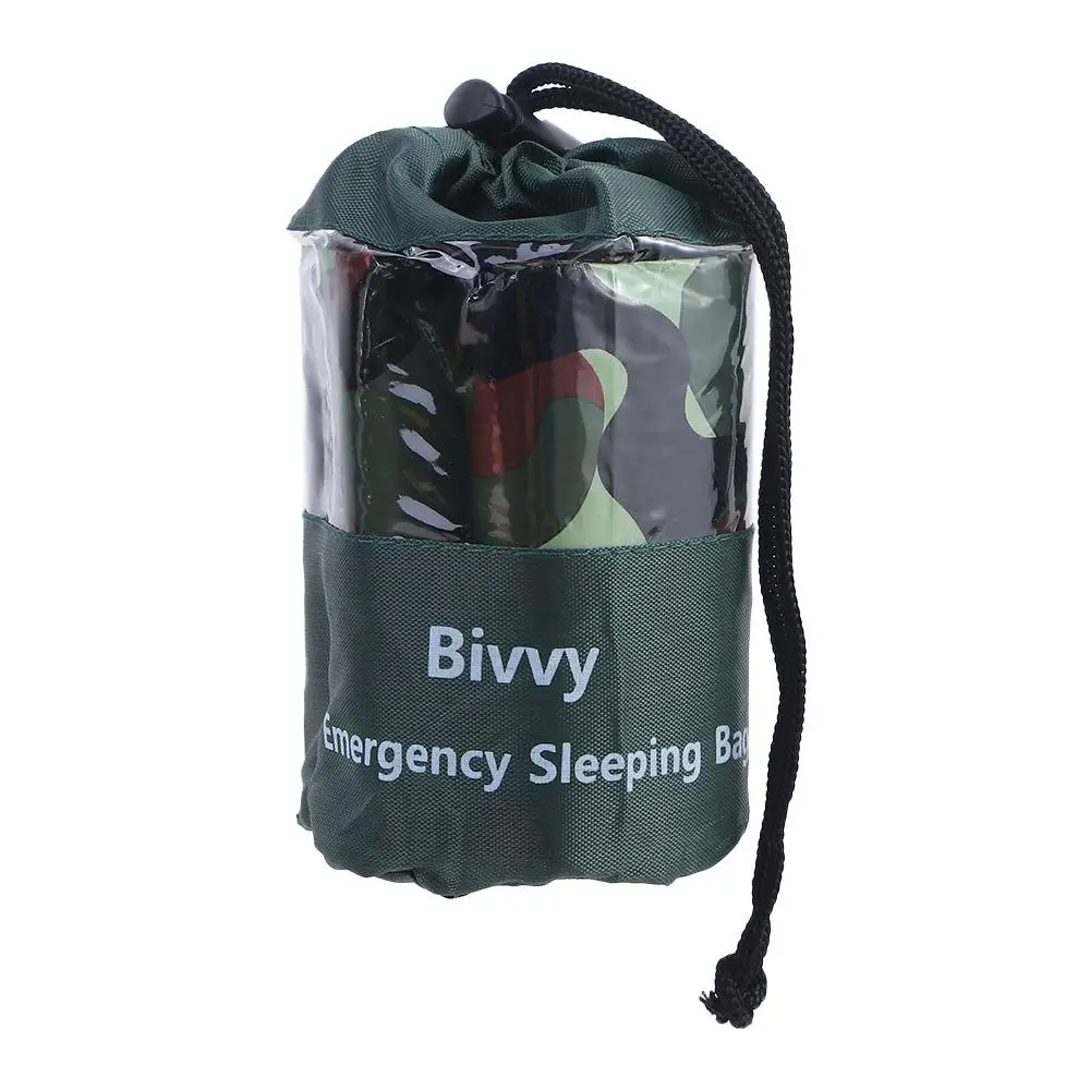 Bivvy Windproof Outdoor Emergency Blanket Emergency Sleeping Bag Survival Blanket Bags Survival Sleeping Bag Sleeping Bags