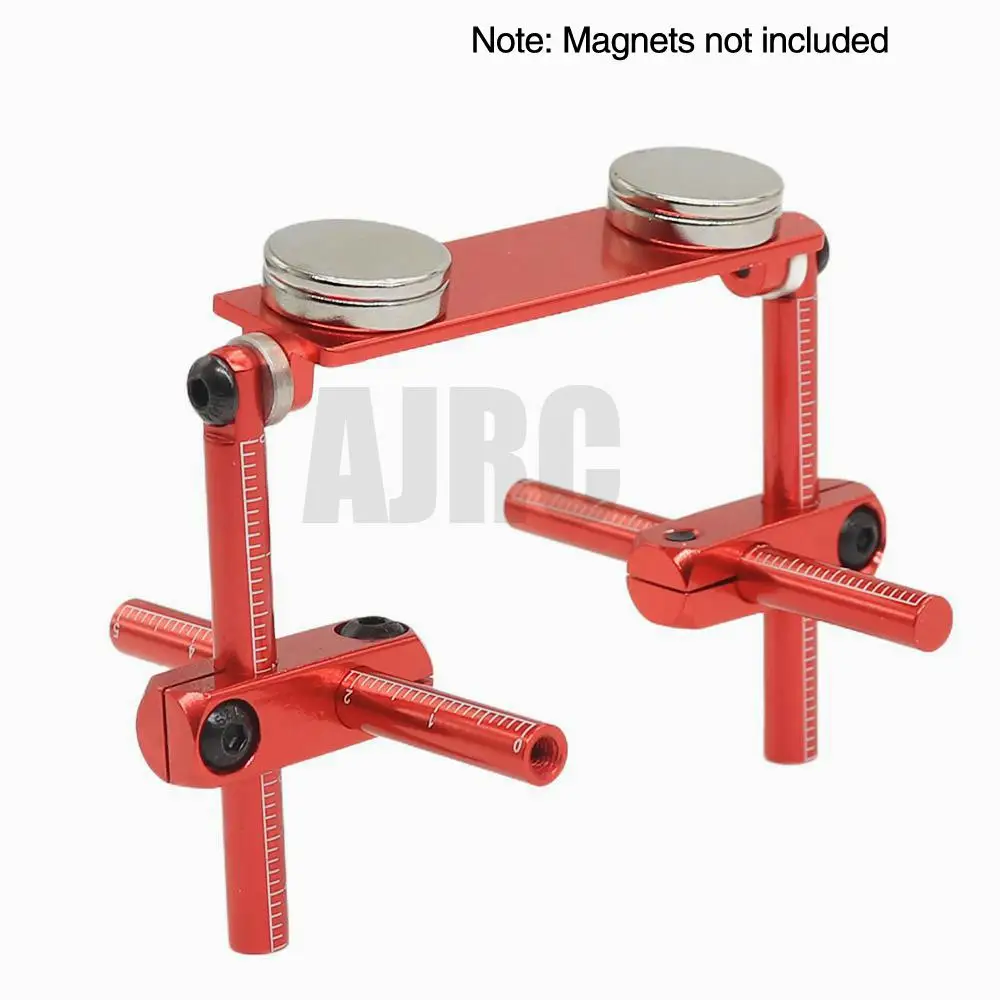 1 Set Alloy Magnetic Stealth Invisible Body Post Mount For 1:10 RC Models Car Drift HSP d90 Sakura Himoto Redcat Exceed Racing
