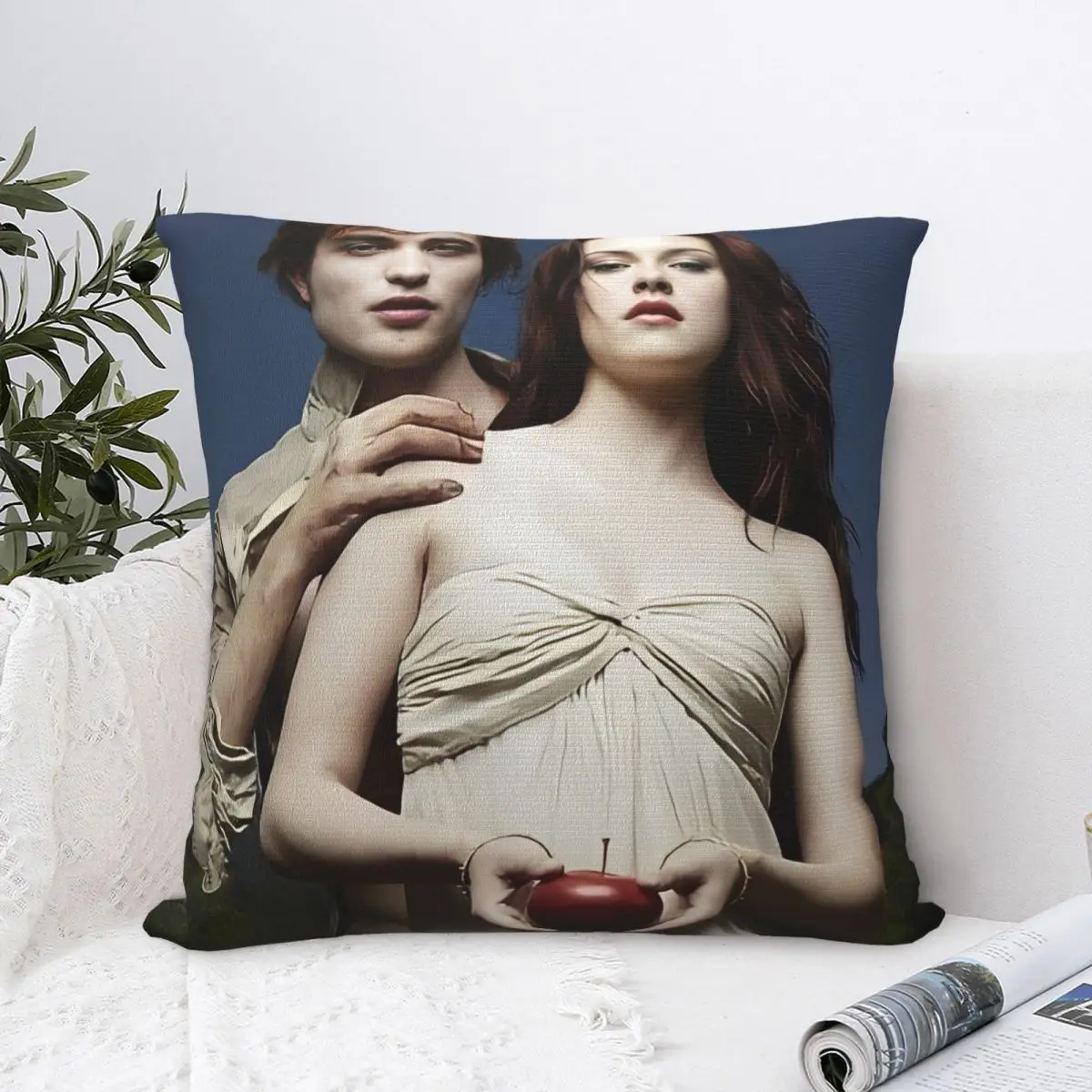The Twilight Saga Pillowcase Printed Fabric Cushion Cover Decorations Pillow Case Cover Home Wholesale 45X45cm