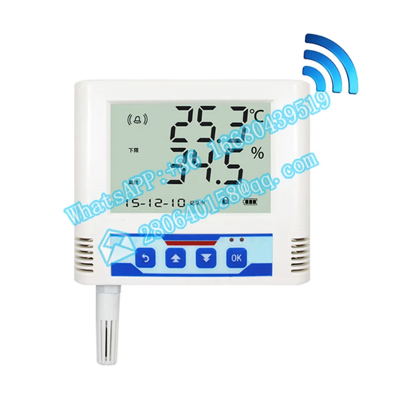 Digital IoT Wireless Remote Temperature Data Logger  Humidity Sensor WIFI