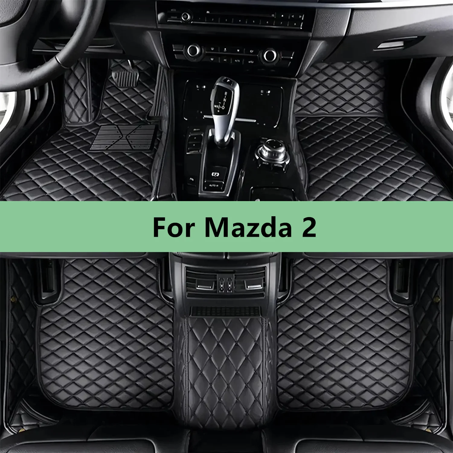 

Custom Car Floor Mats For Mazda 2 2007 2008 2009 2010 2011 2012 Floor Mats for Car Men Women Car Accessories