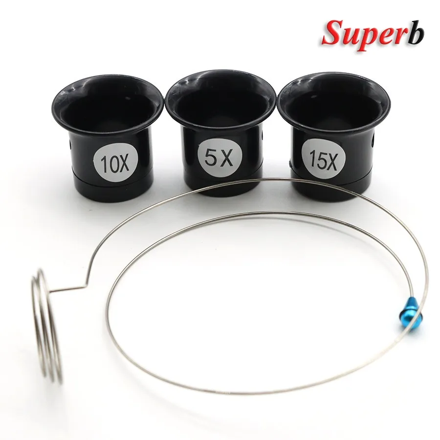 4 Uds herramienta de lupa de reloj lupa de ojo lupa de bucle herramientas de aumento de joyería
