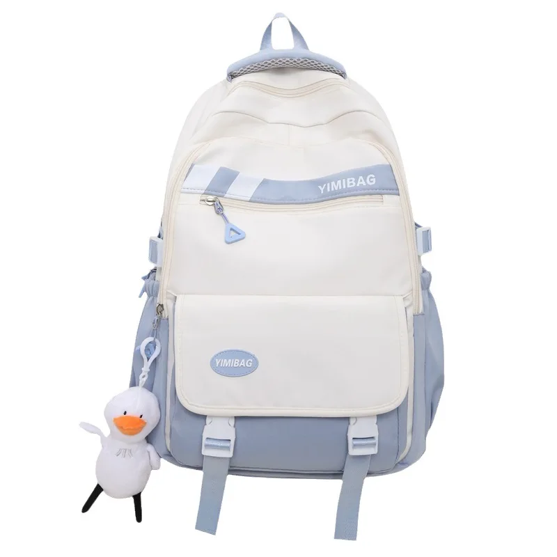 Women Laptop Backpack Nylon School Backpack for Boys Girls Books Bags for Teenage Girls Collage Student Kids Schoolbag Rucksack