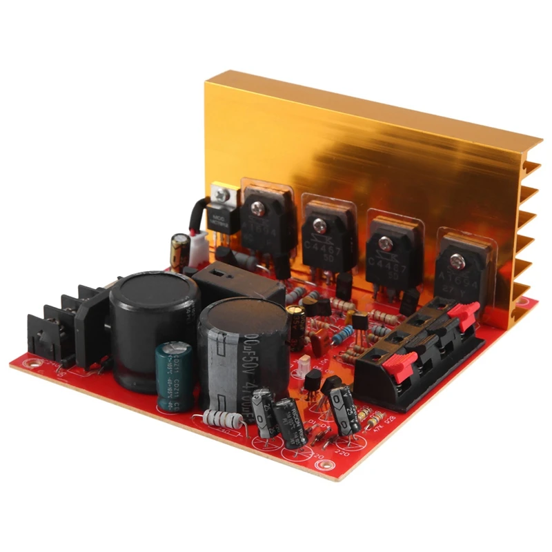 

Power Amplifier Audio Board 180W+180W 2.0 Channel FET Speaker Amplifier Sound Preamplifier Dual AC18V-26V With Fan