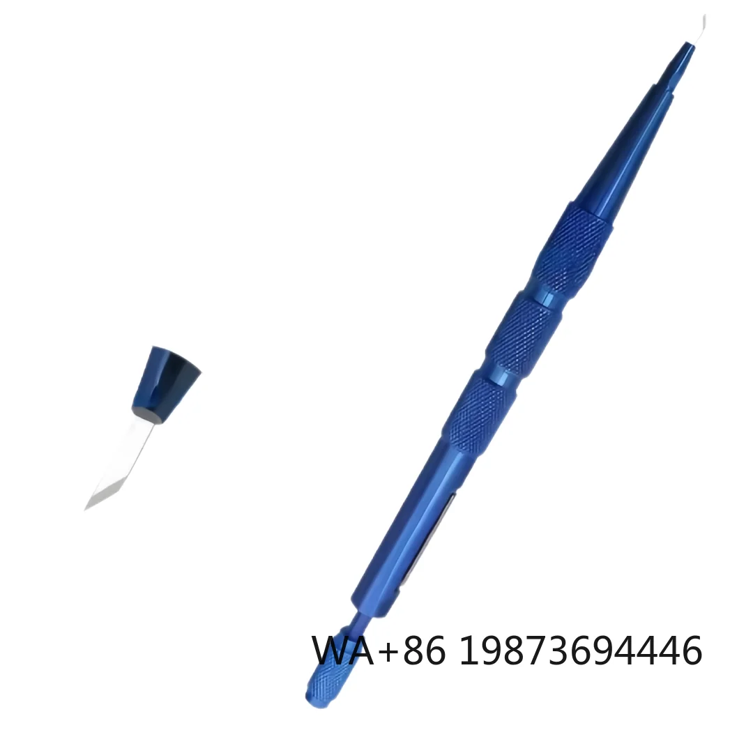 4mm Stainless Steel Punch, dermatological instrument for tissue sampling with optional use