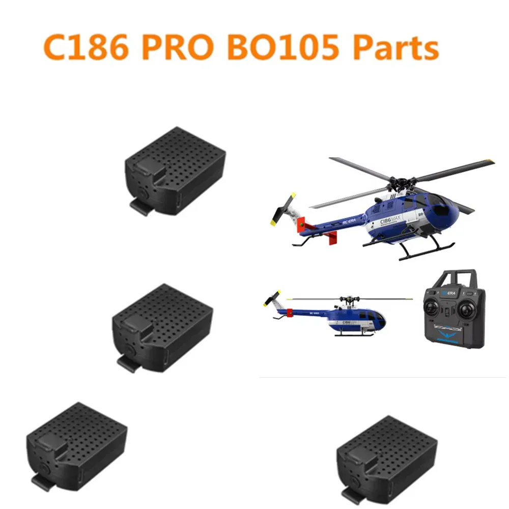 7.4V 350mAh Li-Poly batterij voor C186 PRO BO105 RC helikopter C186 PRO onderdelen ﻿