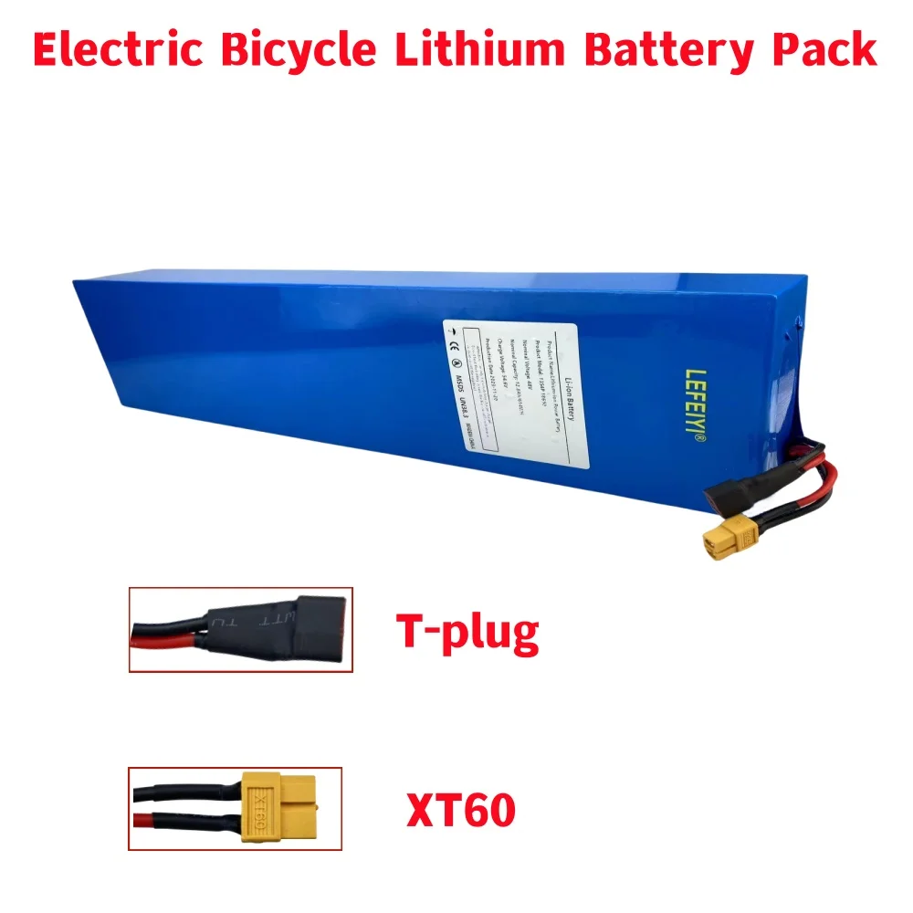 Batteria al litio 48V 12.8Ah 18650 13 s4p 800W batteria 48V 12800mAh per vari dispositivi elettronici e attrezzature per il trasporto