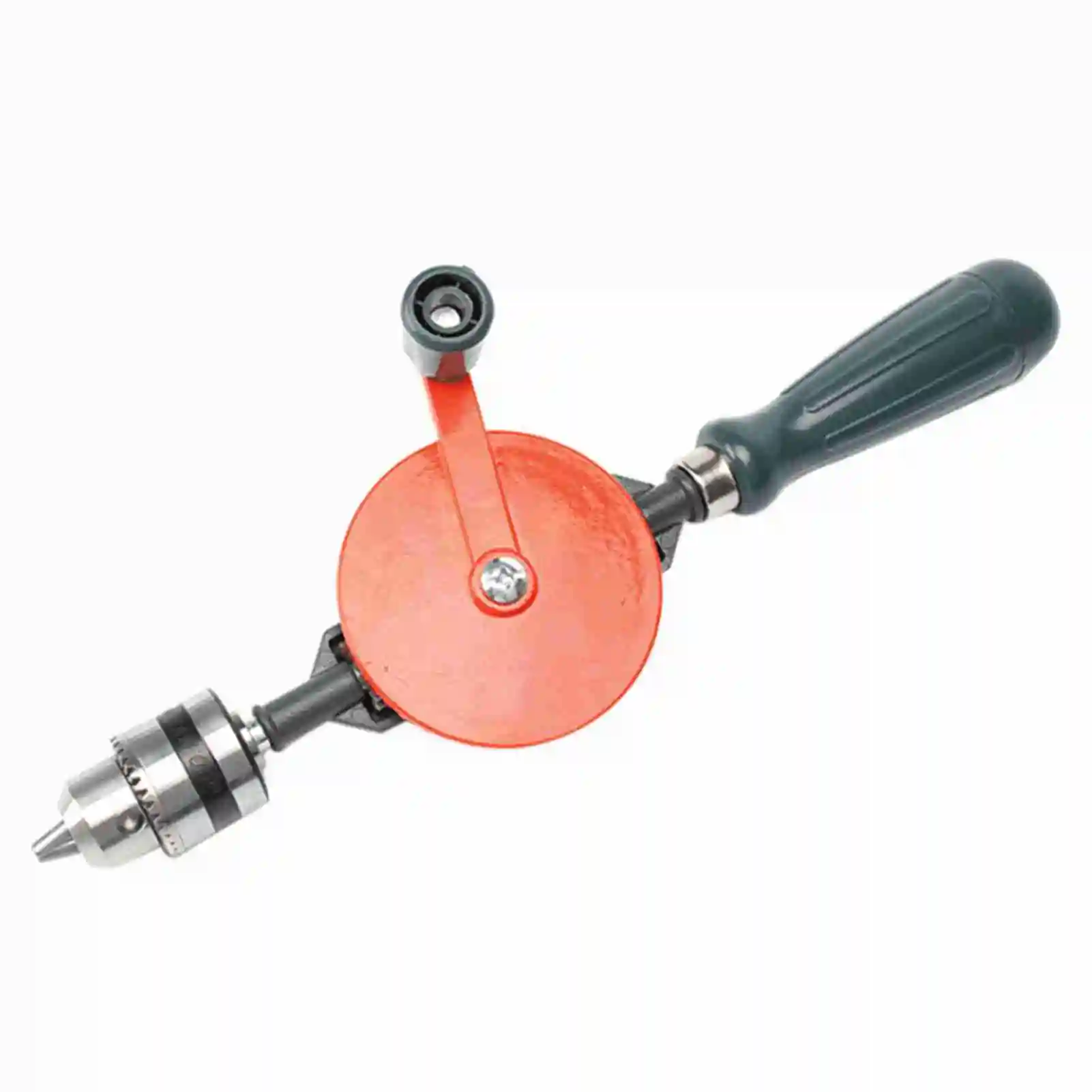 Hand Crank Drill All Steel Casting Drilling Drill Portable Mini Manual Drill with Double Pinions Hand Drill Tool for Wood view 4