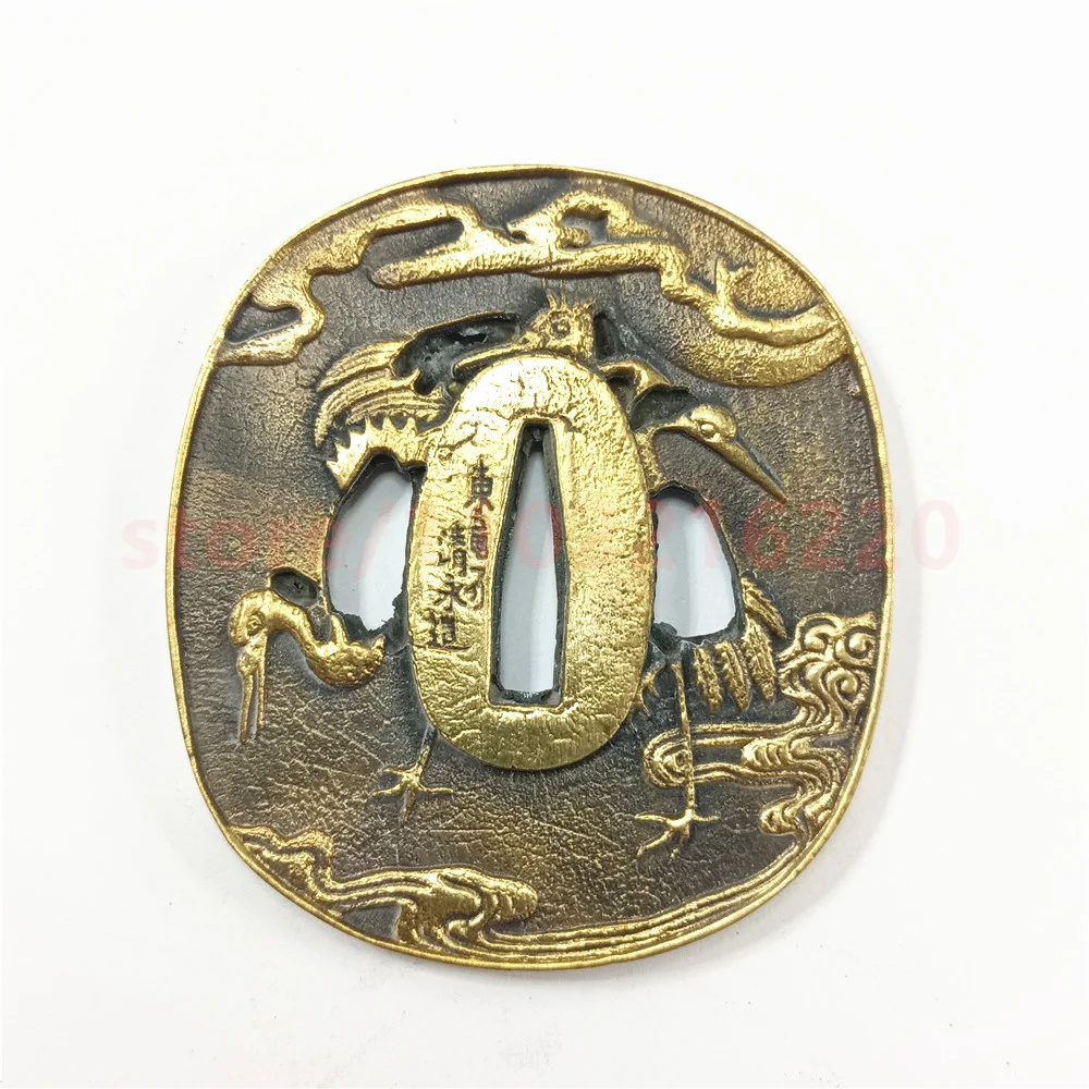 Amazing Alloy Handguard Tsuba Guard For Japanese Real Japan Samurai Katana Sword Fittings Parts Accessory Very Nice New