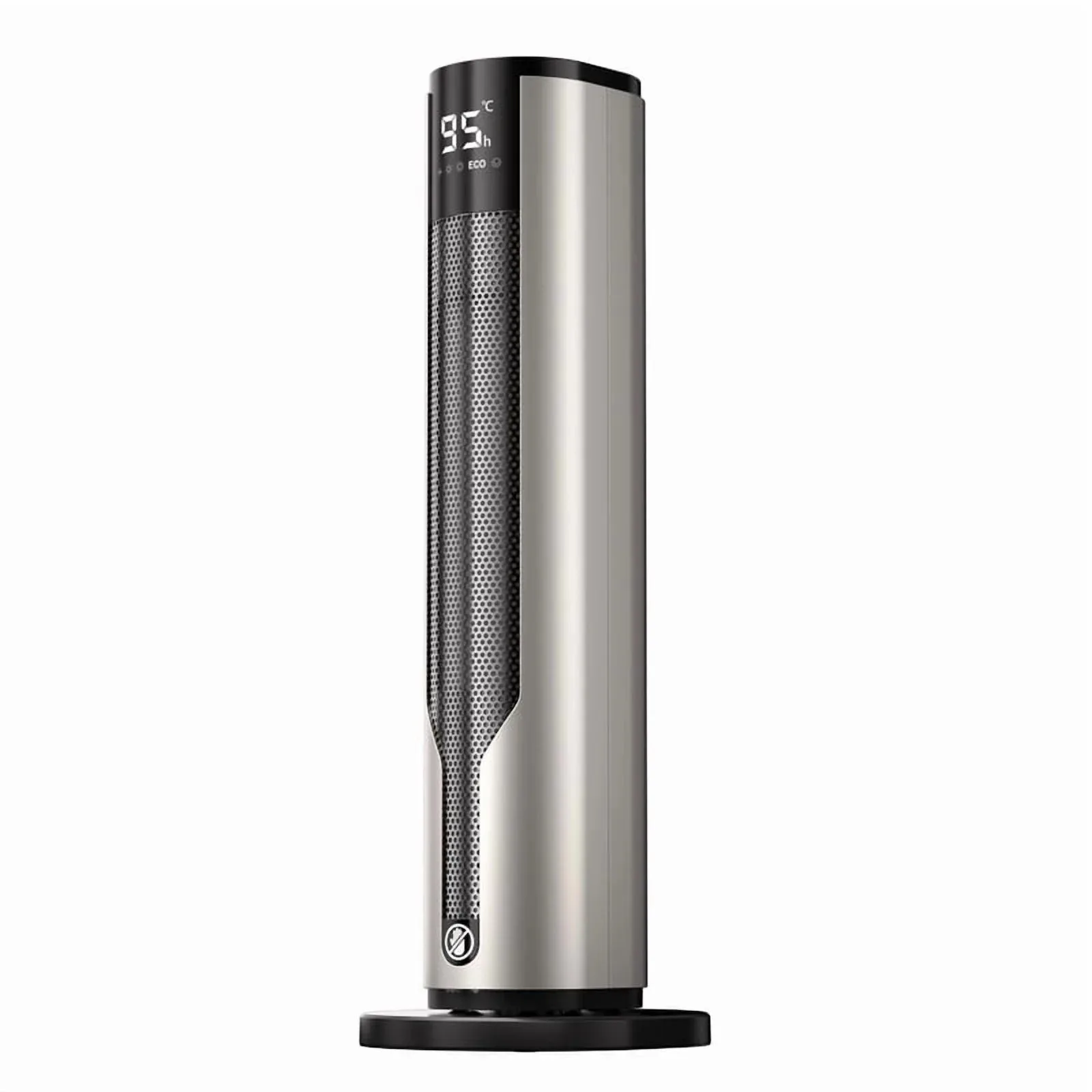 

Space Heater, 1500W PTC Electric Heater With Thermostat, 70° Oscillation Timer for Indoor Bedroom