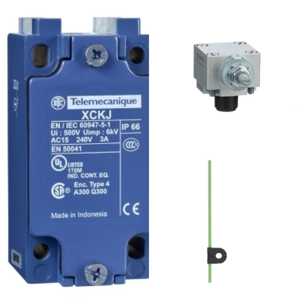 Limit switch XCKJ10553H29 = ZCKJ1H29C + ZCKY53 + ZCKE05C