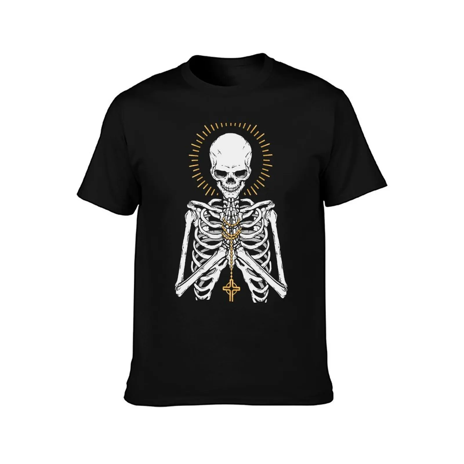 Pray for Death T-Shirt Big and Tall Solid Color T-Shirt