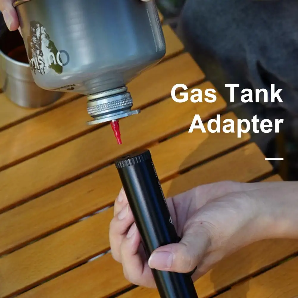 في الهواء الطلق خزان الغاز محول خزان البيوتان فوهة التخييم كاسيت خزان قاذف اللهب الغاز الملء موصل محول تلميح