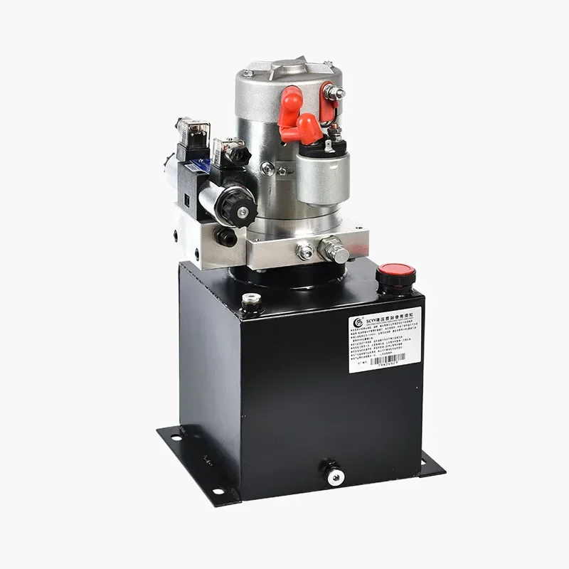 Hydraulic system hydraulic station miniature two-way power unit pump station  pump station two-way hydraulic cylinder