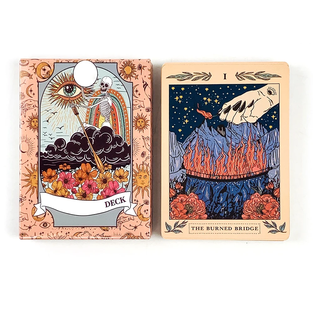 

Oracle Deck A 37 Oracle Cards English Tarot Divination Edition Deck Borad Games, Ideal For Travel, Meditation & Spiritual Cards